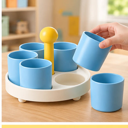 Art Supply Tabletop Carousel — function