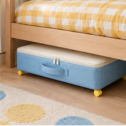 Rolling Under-Bed Toy Bin — in use